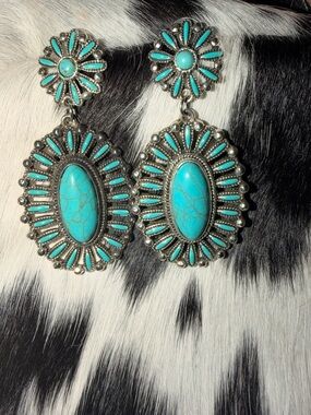 Old Pawn Faux Turquoise Lot